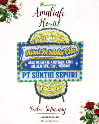 Papan Bunga Duka di Gedangrejo