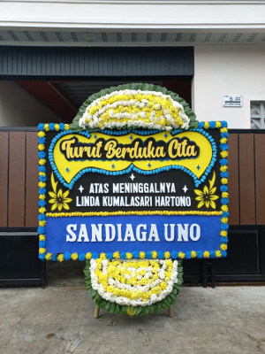 Papan Bunga Duka di Gedangrejo
